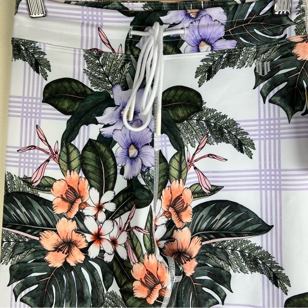 EleVen By Venus Williams | Floral Tennis Sporty Tropicana Leggings | XS - Picture 7 of 11